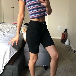 Guess. Denim shorts.